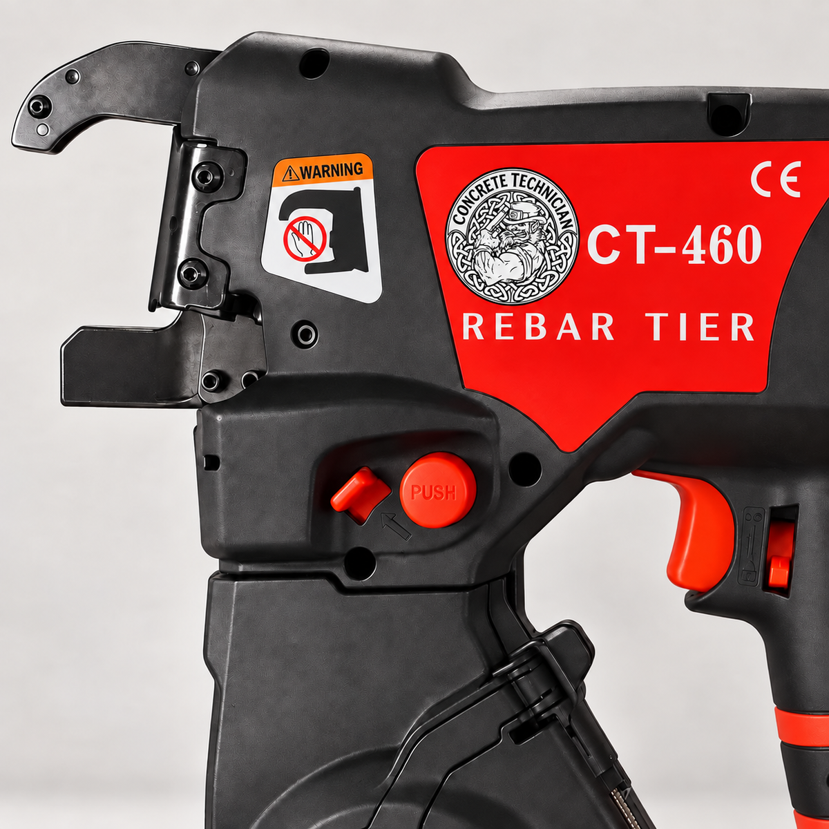 ConTech CT-460 machine detail with updated emblem