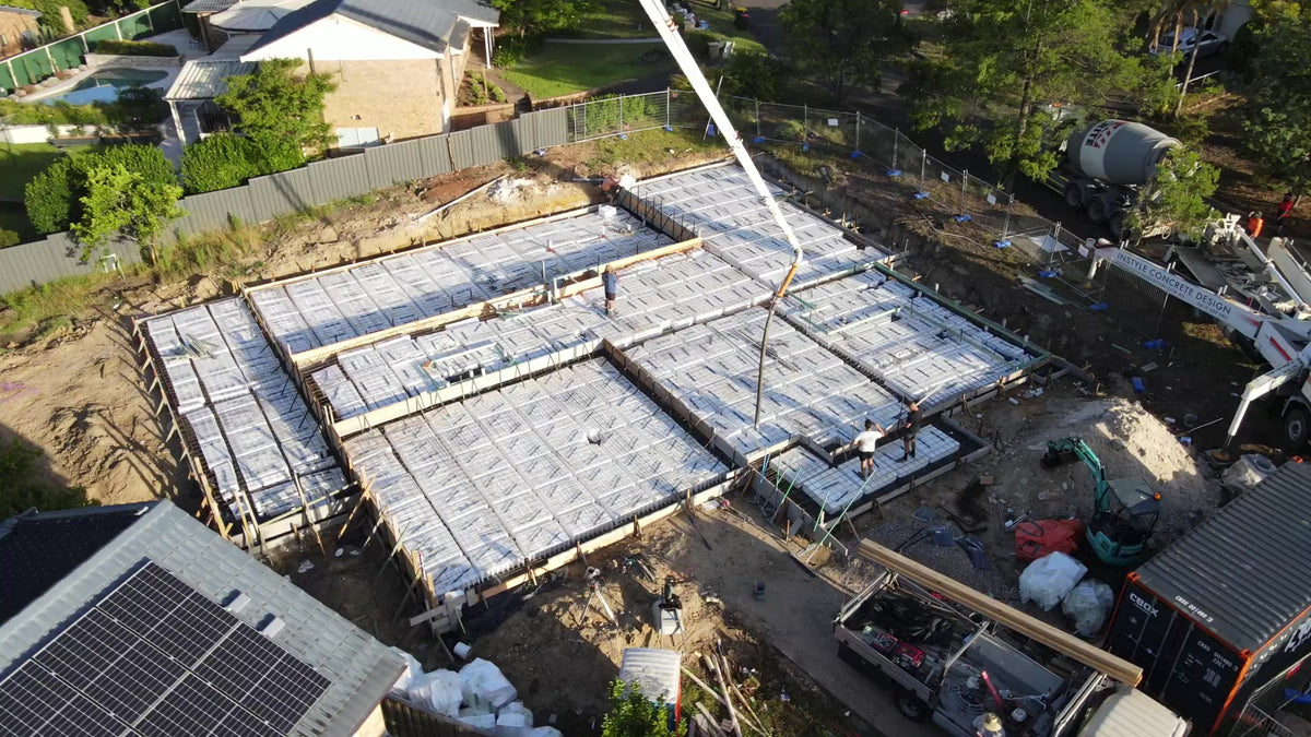 Formwork and reinforcement